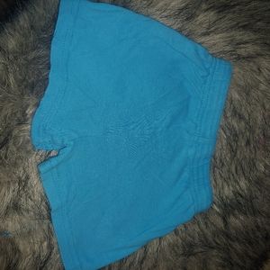 pajama bottoms comfy blue cotton shorts [2T]